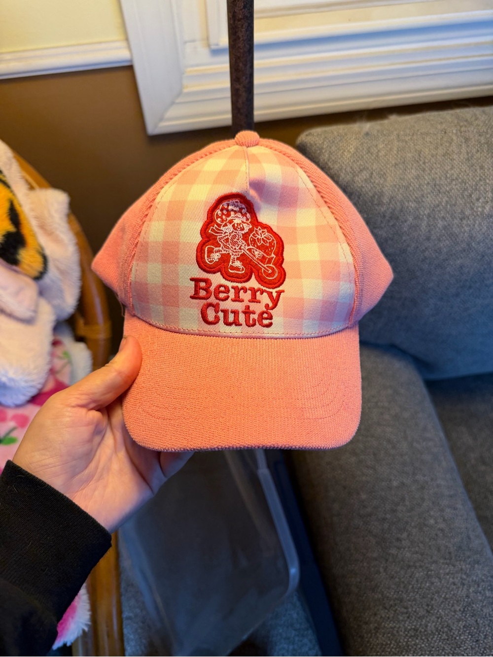 Pink Strawberry Shortcake cap